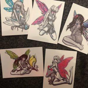 Sexy Fairy Temporary Tattoos